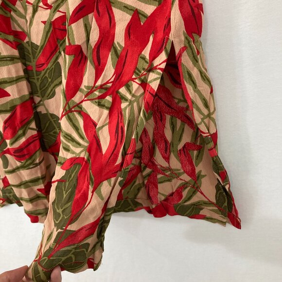 New JM Collection by Jennifer Moore size 18W Colorful Floral Side Slit Skirt - Picture 6 of 10